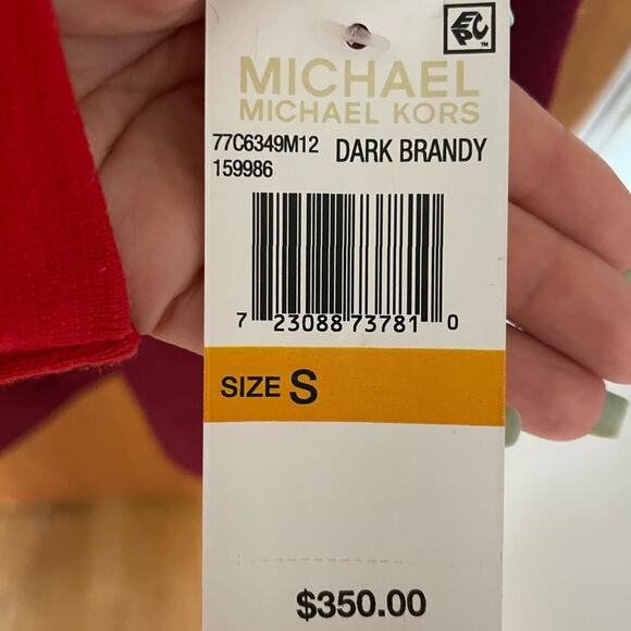 NWT - Michael Kors - Wool Blend Belted Coat - Picture 6 of 8